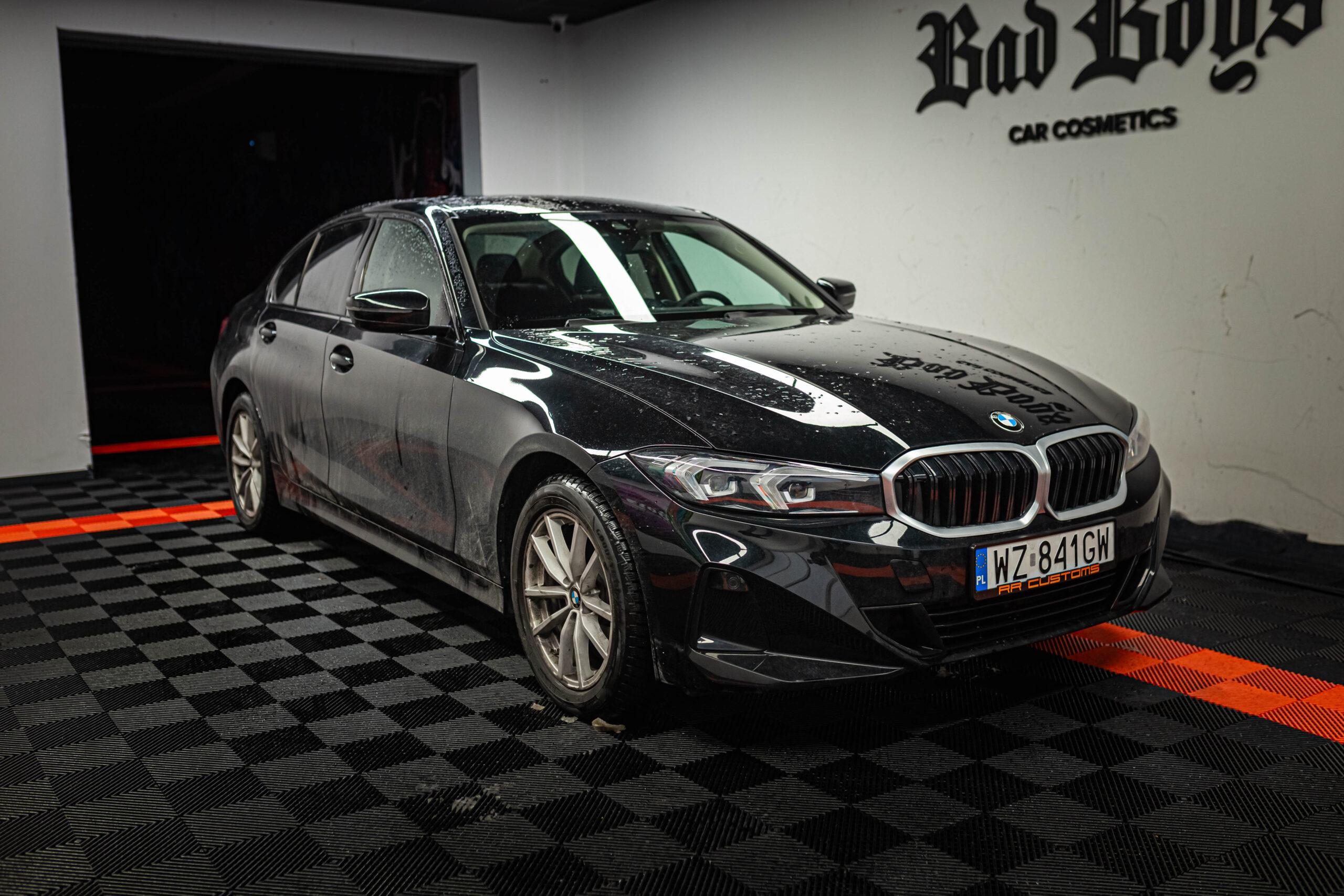 BMW 3er Serie vor der Reinigung